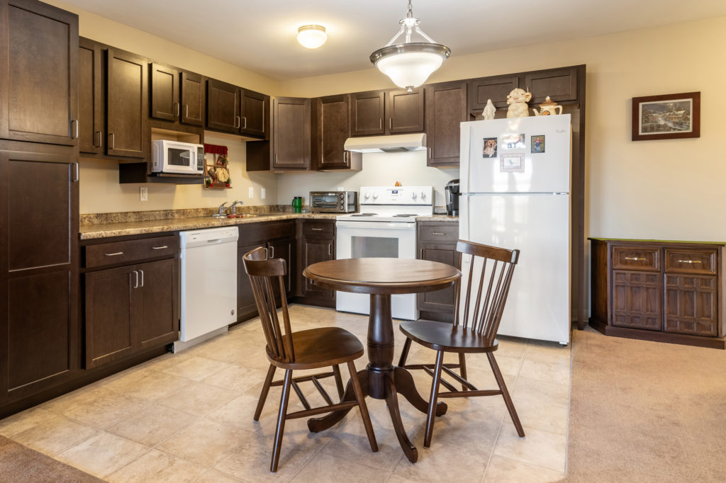 Connect55+ Concord apartment kitchen interior